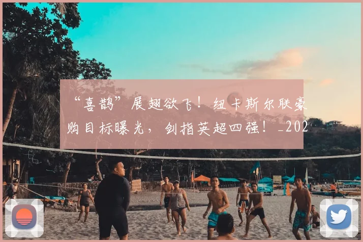 “喜鹊”展翅欲飞！纽卡斯尔联豪购目标曝光，剑指英超四强！_20260530143942
